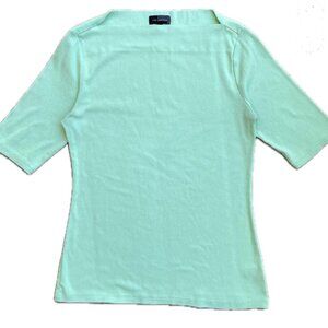 Boat Neck Mint top Y2k The LIMITED Size S/M